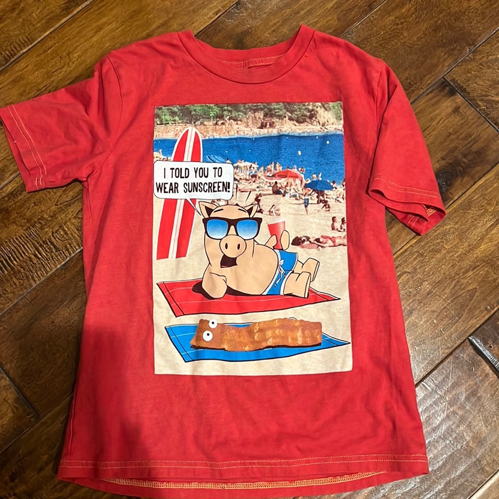 I told you Wear is sunscreen shirt